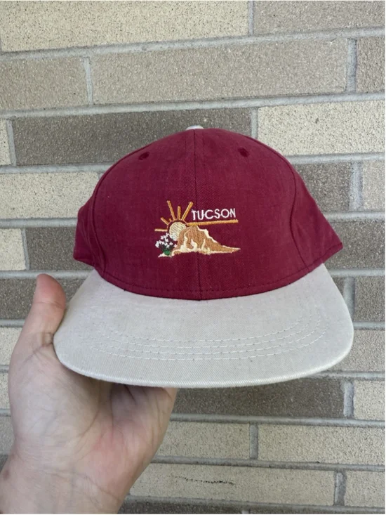 VTG Tuscan Arizon Retro Embroidered Imperial SnapBack Hat One Size Made In USA