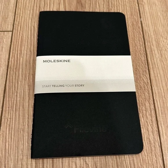 NWT Moleskine Black Notebook