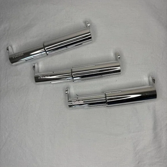 Teravan Extender for Extra Large Toilet Paper, Silver/Chrome X3