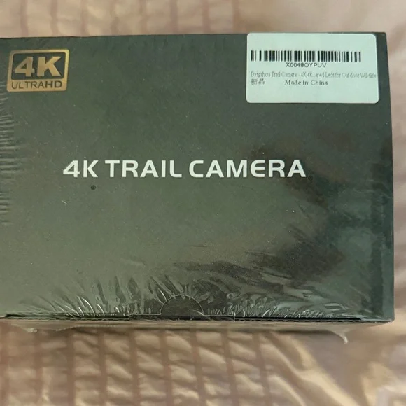 NEW in Box 4K Game / Trail Camera - Outdoor Indoor - Security