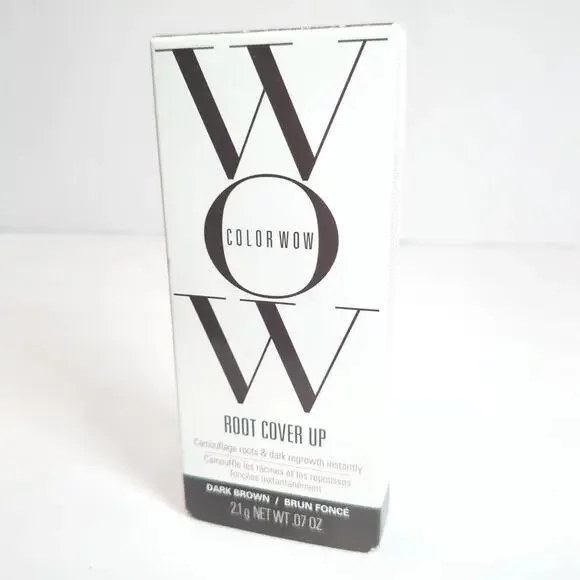 COLORWOW Root Cover Up Dark Brown - New in Box .07oz Camouflage Roots