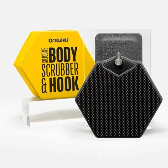 Tooletries Body Scrubber & Hook