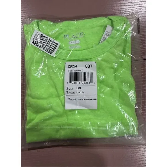 The Children’s place shocking Green Tshirt