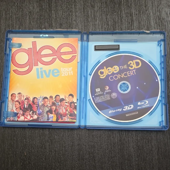 Glee: The 3D Concert Blu-ray - Blue Case