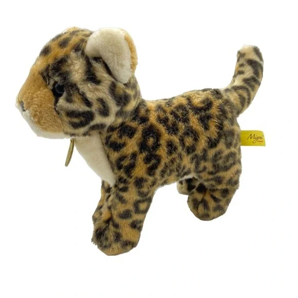 Miyoni by Aurora plush leopard stuffed animal toy cheetah cat