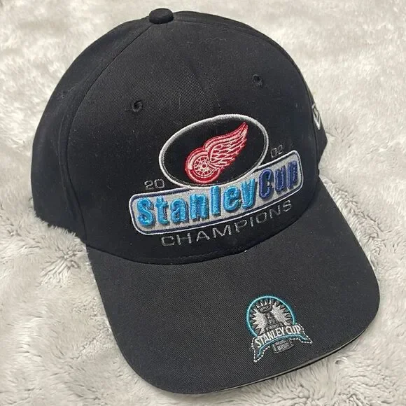 Detroit Red Wings 2002 Championship Hat