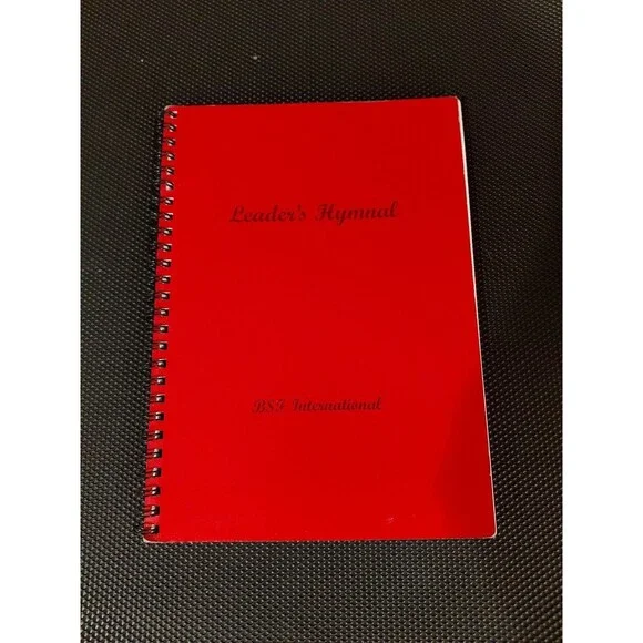 BSF International Leader's Hymnal 2002 Wire Spiral Bound EUC