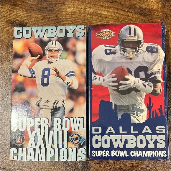 Dallas Cowboys Super Bowl XXX Champions VHS