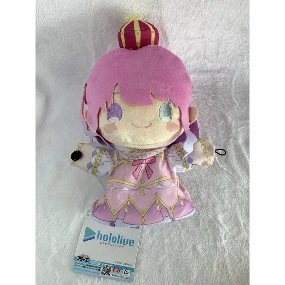 Hololive Himemori Luna VTuber Hand Puppet Plush Doll 10