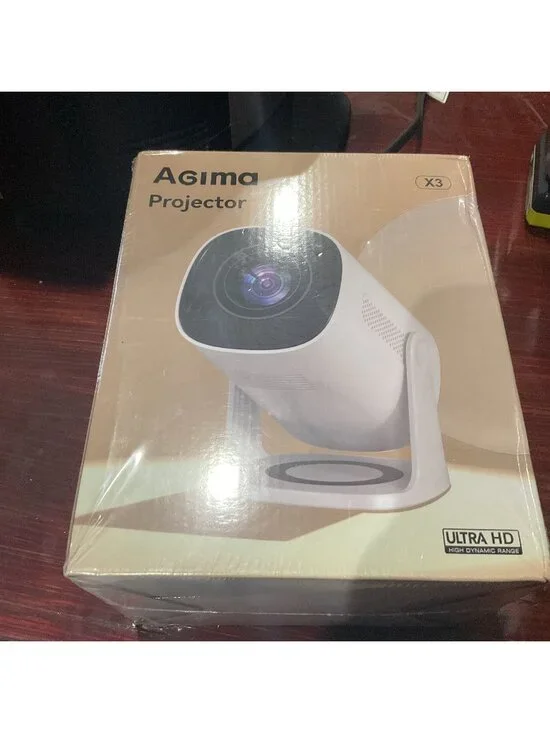 Agima X3 Ultra Hd Home Video Projector 1080P Hdr 50/60Hz White