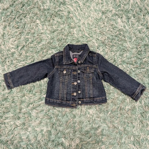 The Children's Place Dark Blue Jean Jacket