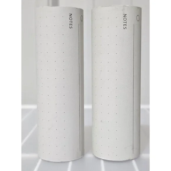 Hearth & Hand 2 Refill Rolls for Black Metal Desktop Paper Note Dispenser