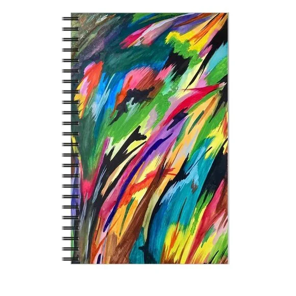 NWT Artisan Spiral Notebook - Talking Trees