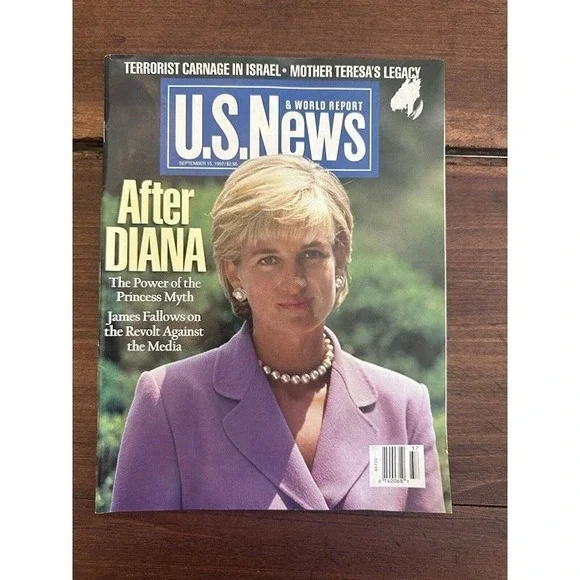 PRINCESS DIANA After Diana‎ September 1997 U.S. NEWS & WORLD REPORT Magazine
