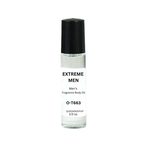 Extreme Men (Men) Body Oil 10 ml Fragrance All Natural 1/3 oz Roll-On Scent