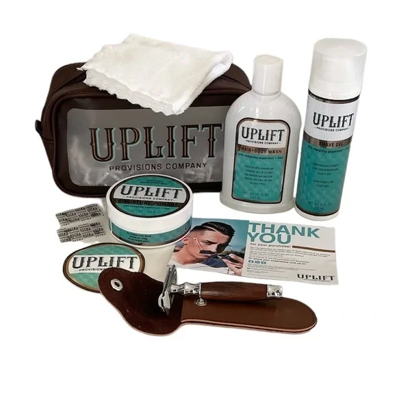 Uplift Provisions Company All-in-one Travel Case Men’s Shave Kit