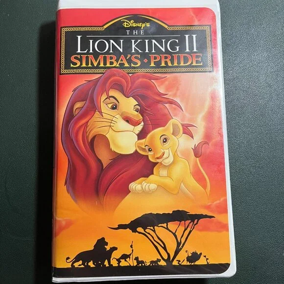 Disney VHS Lion King II: Simba’s Pride (1998) 8804-1First Pressing