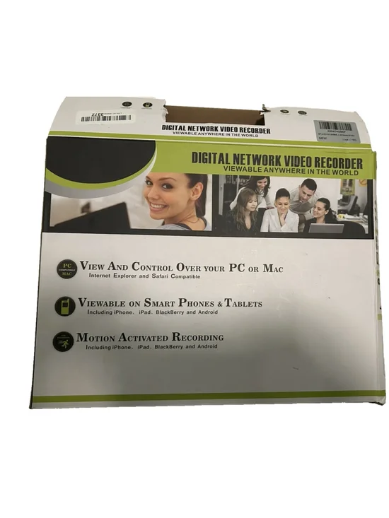 Video Recorder Digital Network Viewable on Smart Phones, PC, Mac and Tablets