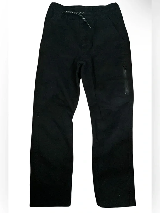 The Children’s Place Boys Cargo Jogger Pants Size 4T Black Pull-On Utility Pants
