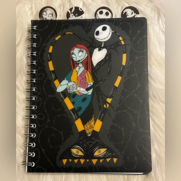 Disney Nightmare Before Christmas Jack Skellington and Friend’s Notebook