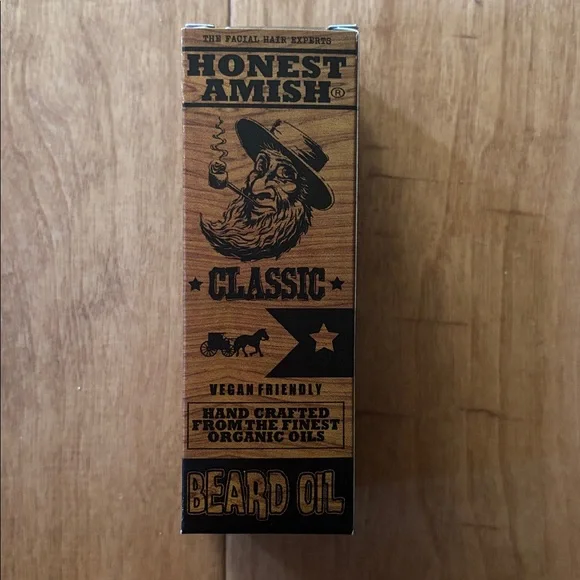 Honest Amish |Classic Vegan Friendly Beard Oil Intense Conditioning Beard Balm 2