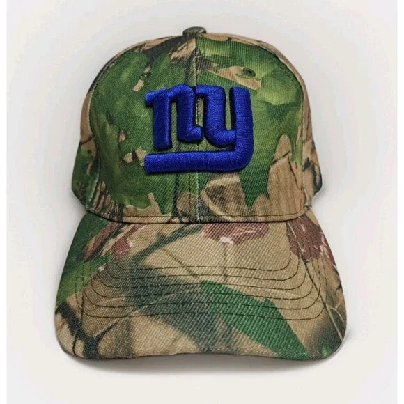 New York Giants Camo NFL Hat Cap Adjustable Camouflage Strapback Football