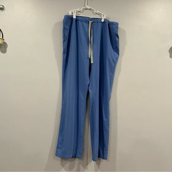 Figs Pisco Blue Surgical Scrubs Pants XL