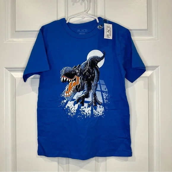The Children’s Place Dino Tee Size 5/6‎ NWT