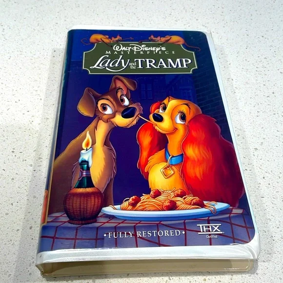 Lady and the Tramp VHS Tape