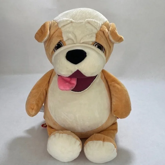 Cubbies bulldog dog plush stuffed‎ animal