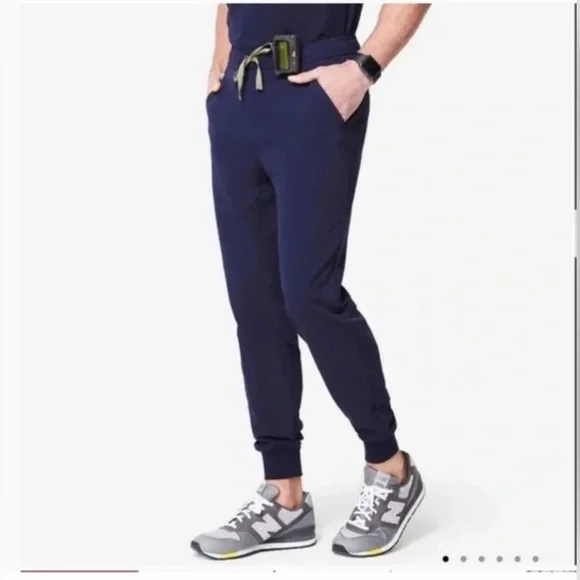 Figs Men’s‎ Navy Blue Tansen Jogger Scrub Pants NEW XL