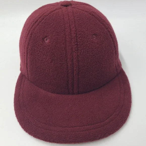 Lite Year Hat Strapback Maroon Fleece Streetwear Skate Skateboard Casual‎ Men