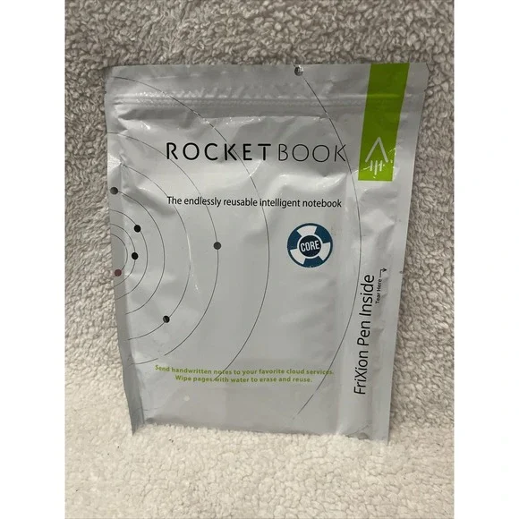 Rocketbook Core Reusable Smart Notebook | Innovative - Includes FriXion Pen