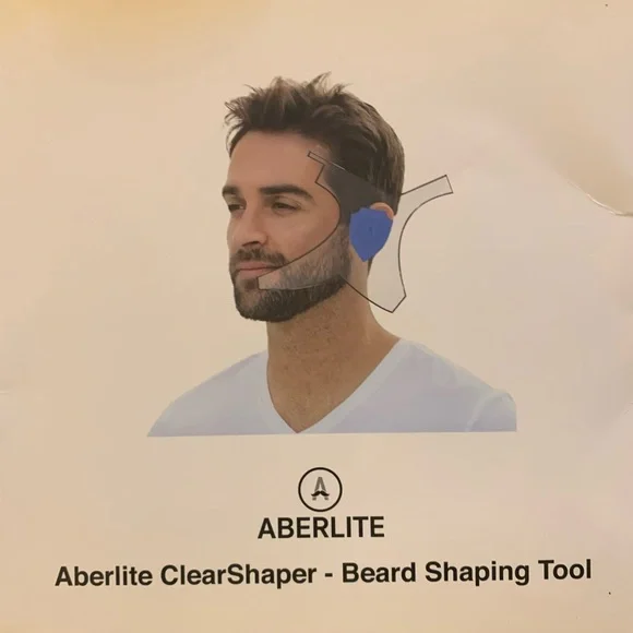 Precision Beard Shaping Tool - Blue
