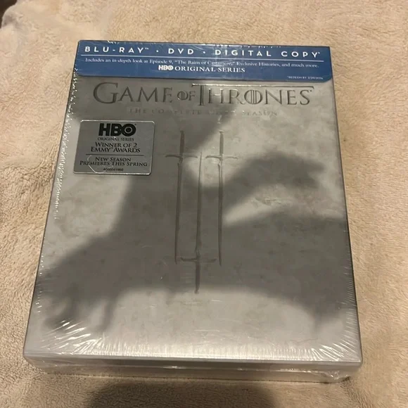 New/Never Opened Game of Thrones Blu-Ray DVD Season 3