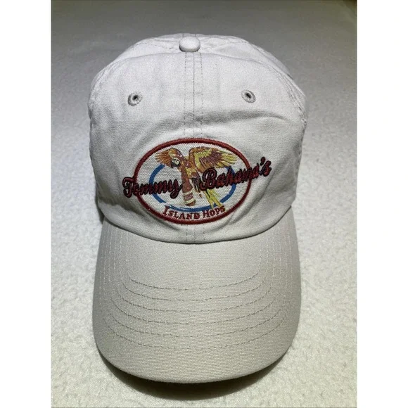 Tommy Bahama Relax Hat‎ Island Hops Tiki TB Cooler Parrot Strap Back Cap