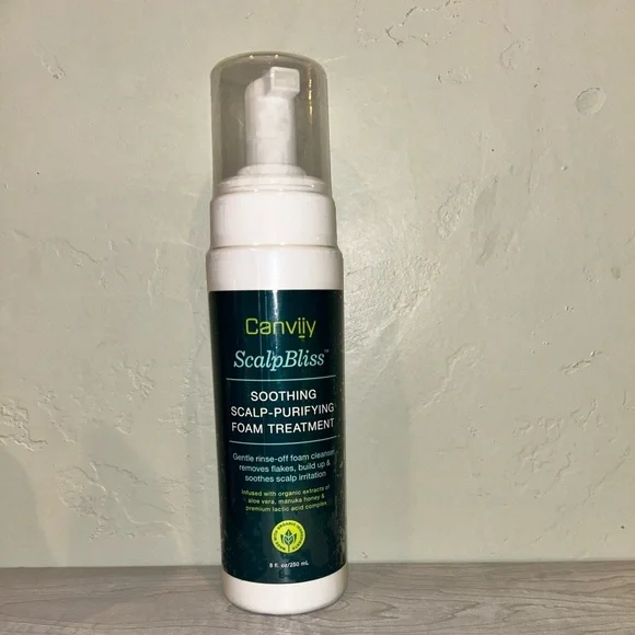 CANVIIY SCALP BLISS SOOTHING SCALP PURIFYING FOAM TREATMENT. BRAND NEW.