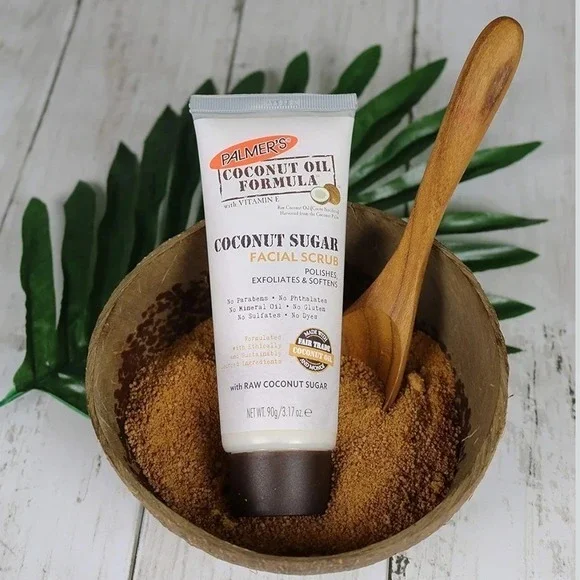 Palmer's Coconut Oil Formula Coconut Sugar Facial Scrub, 3.17 Ounce
