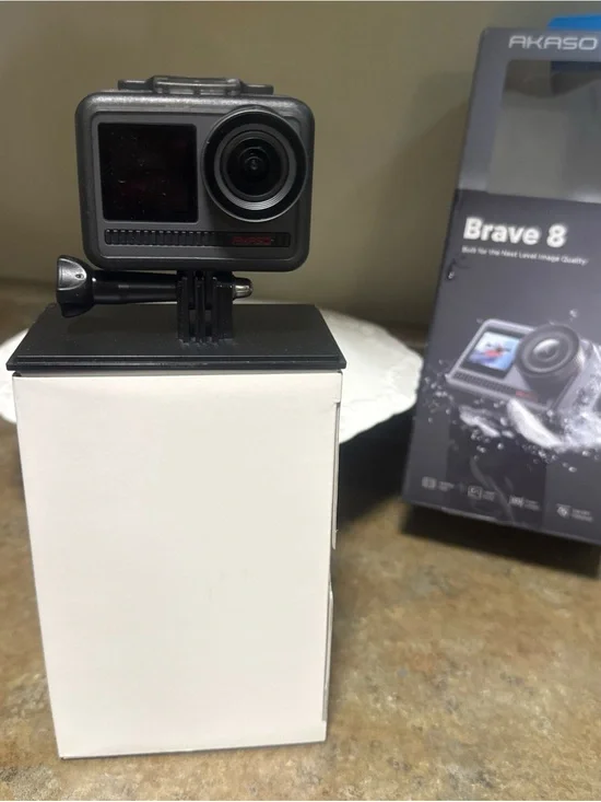 Brave 8 action camera 48mp super smooth image stabilizer 4k