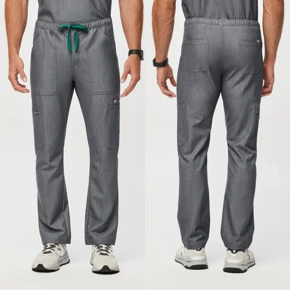 Figs Men’s Cairo Cargo Scrub Pants In Graphite Size XL