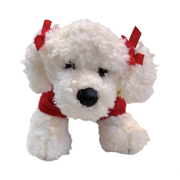 Build-A-Bear Maltese Poodle Maltipoo White‎ Dog Plush