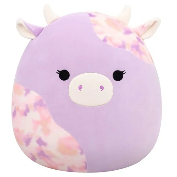 Squishmallows Suri - Cow With Tie-Dye Spots Plush 8 Inch