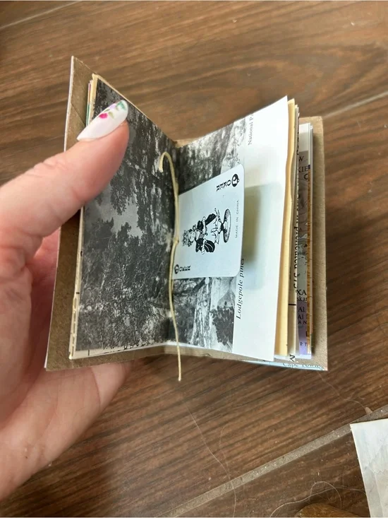 Mini junk journal