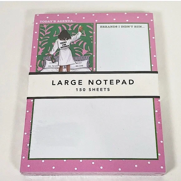 TODAY’S AGENDA Plant Decor Notepad