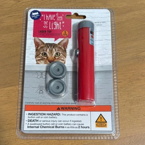 Whisker City Laser Toy for Cats