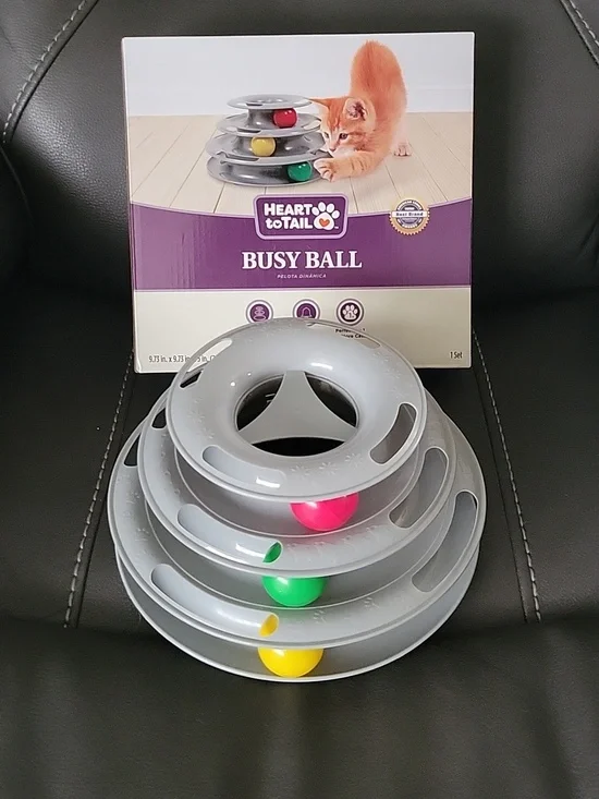 HEART TO TAIL - Busy Ball Cat Toy