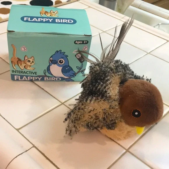 😻”NWT” FLAPPY BIRD CAT TOY