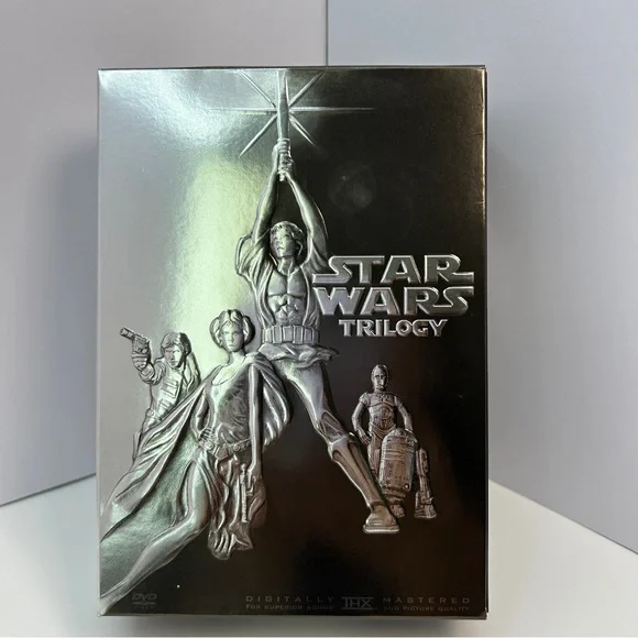 Star Wars Trilogy (DVD, 2004, 4-Disc Set, Widescreen Edition)