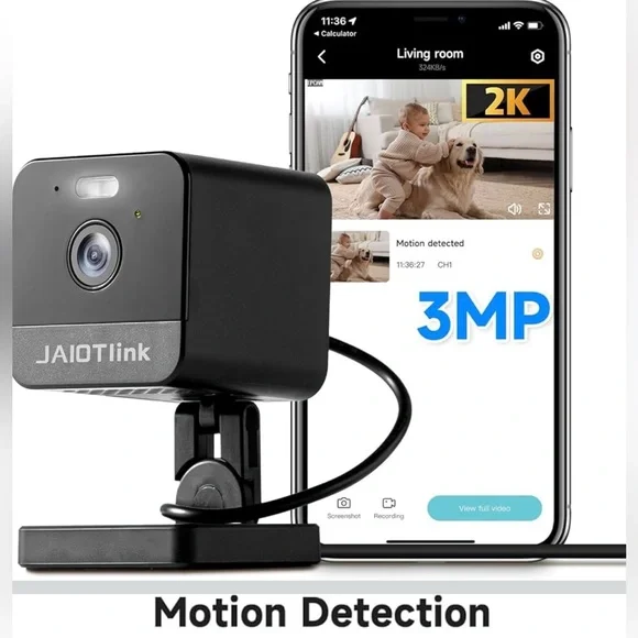 2-Smart HD Camera 2 Pack 4 Indoor Use Only -App Controlled, Plug In (Sealed) NWT