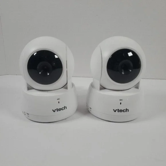(2) VTech VM923 series video baby monitor cameras. Cameras And Power Adapters